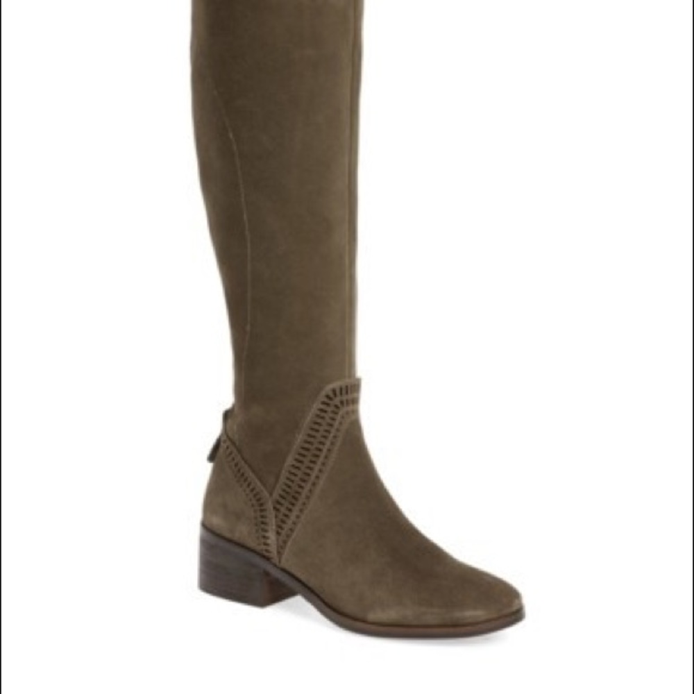 NEW  Vince Camuto Over The Knee Suede Boot